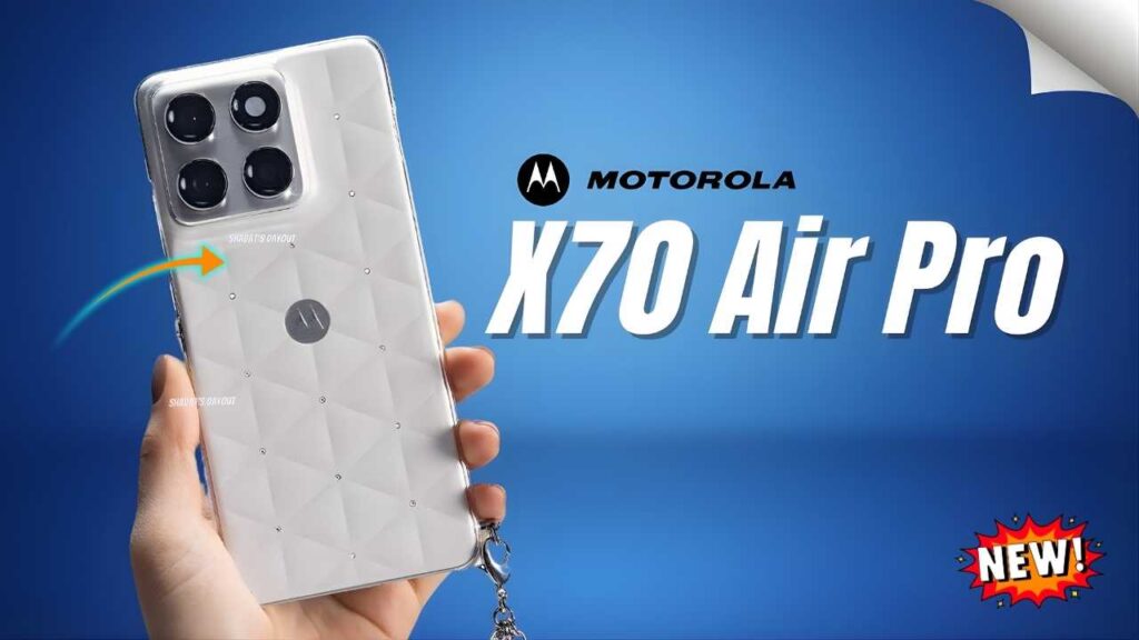 Moto X70 Air Pro 5G Launched Full Specs, Camera, and Battery – Premium Flagship Experience